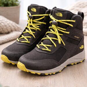North Face Boys DryVent Waterproof Hiking Boots Black